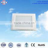 3w Led Glass Panel Lamp Shell Light From Side Aluminum Alloy Square CE&RoHS for High-end Interior Lighting Lamps