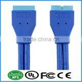 50cm USB 3.0 ATX Extension Cable 20Pin Female to Female thumbnail-1