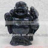 Sandiness Lapis Carved Budda thumbnail-1