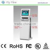 Automatic self service ordering payment kiosk machine