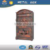 2015 Hot Sale Aluminum Marble Mailbox Post Box for Letters European Style thumbnail-2