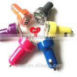 New Fashion 5V 2.1A Pacifier Shape Car Charger With Led Display Pacifier Shape