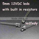 High Bright 3mm 12v Led Diode thumbnail-1