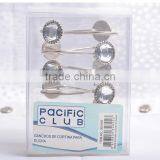 2015 Hot Sale PEVA Dot Prnting Shower Curtain Set for Bathroom , Best Price Shower Curtain Hooks thumbnail-3
