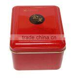 Rectangular-shaped Decorative Tea Tins