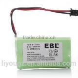 AA*2 2.4V 1400MAH NI-MH cordless phone rechargeable battery FOR BT-1007