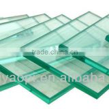 4~22mm fixed security tempered window glass with EN12150&CCC