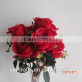 Artificial Flower Bush or Silk Flower Bush Home Decoration Flower Boquet thumbnail-3