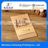 2016 Latest Christmas Kraft Greeting Card Printing Card