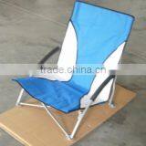 Low Seater Folding Beach Chair With Carry Bag DB1010 thumbnail-2