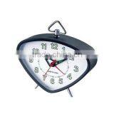 Triangle Metal Case Mechanical Alarm Clock, Decorative Clock, Table Clock thumbnail-1