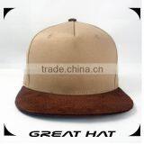 Custom Leather Patch Logo Snapback Hats Wholesale thumbnail-1