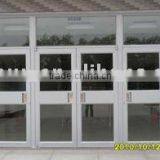 KFC Door,Modern Alunimum Door,center Double Door With Two Single Door Beside,widelt Used for Buildings thumbnail-1