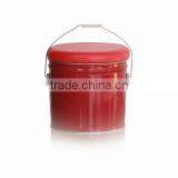 Europe Popular High Quality Storage Metal Fancy Pattern Bucket Stool