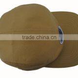 5 Panel Cap With Woven Label Badge Logo/printed Tape Stranpback Hat and Cap thumbnail-4