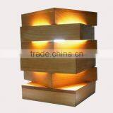Wholesale Lighting Wooden Lampshade thumbnail-1