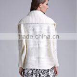 Knitting Patterns Oversize Womens Sweater thumbnail-4