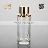 100ml Cylindrical Bottle Glass Perfume Bottle With Golden Cap Quality Choice thumbnail-1