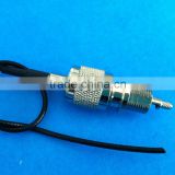 TNC coaxial connector for RG58 cable