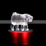 New Custom Design Pig Figurine Make Glass Figurines for Home Decration thumbnail-2