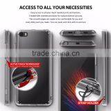 Samco Crystal Clear PC Back TPU Bumper Drop Protectiive Shock Absorption Technology Attached Dust Cap For Xaomi MI 5 Case thumbnail-4
