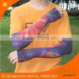 2016 popular seamless ice-cold cool printing arm sleeves