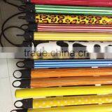 Factory Hot Sale PVC Coated Wooden Broom Handle with Plastic Cap