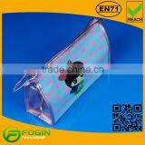 Travel Zipper Pvc Stand up Cosmetic Bag thumbnail-2