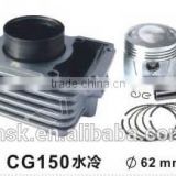 Hot Ssale and shock price Motorcycle Cylinder Head Parts Cylinder kit (CG) MODEL CG 150 water-cooled 62 mm