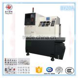 Shanghai Factory Supply Model BY20A Economical Twin Spindle CNC Lathe Machine Price