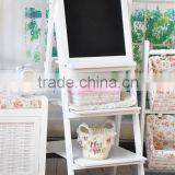 Outdoor Solid Wood Folding Ads Display Blackboard Shelf thumbnail-6