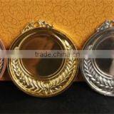 Round Cheap Metal Blank Sports Medal on Webbing thumbnail-1