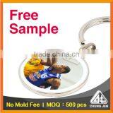 Free Sample_advertising Printed Basketball Souvenir Oem Key Holder thumbnail-3
