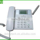 Manufacturer Offer Dual Band Quad Band Gsm Fixed Wireless Phone Desktop Phone Table Phone With Multi-language Portugese Spanish