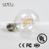 New Design Warm White 2200K E26/E27 Led Lamp 4W 6W 8W AC 110V 220V G80 Led Goble Lights Warm White 360 Degree Led Filament Bulb thumbnail-3