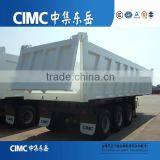 Cargo Box Tri Axle Hydraulic Cylinder Dump Truck Trailers thumbnail-5