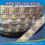 DC5v Waterproof Addressable Led Strip Light Apa102 Warm White Cold White 144led thumbnail-1