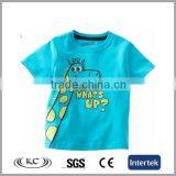 Hotsale Cheap Price Kids Blue t Shirt With Design thumbnail-1