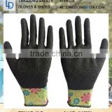 latex coated garden glove