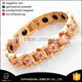 Health Care Stainless Steel Bio Magnet Energy Germanium Titanium Bracelet For Sale 2016 thumbnail-1