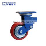6 inches swivel industrial caster wheel, shock absorbing heavy duty casters wheels, made in china