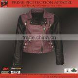 Black And Pink Color Womens Jacket thumbnail-3