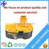 Dewalt Battery Replacement 18v Ni-CD/Ni-MH From China Professional Factory