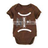 Cute Base Ball Style Sport New Design Baby Onesie thumbnail-2
