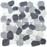 Stone Mosaic Design, Pebble Mosaic Tiles, Modern House Mosaics (PMSG210)