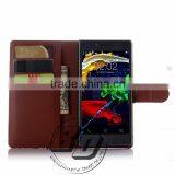 Ultra High Quality Flip PU Leather Wallet Magnetic Case With Card Holder For Lenovo P70 Factory Price thumbnail-4