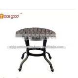 Chinese Restaurant Round Coffee Table Stainless Steel Furniture thumbnail-1