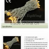 CE Approved 50 Soldered LED String Light 29'1" / European LED Christmas Lights /
