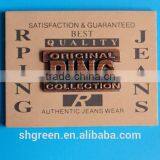 Unique Design Sewing on Leather Patch for Pants thumbnail-3