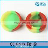 Wholesale Multi Colors Mini Oil Silicone Jars,silicone Wax Oil Containers